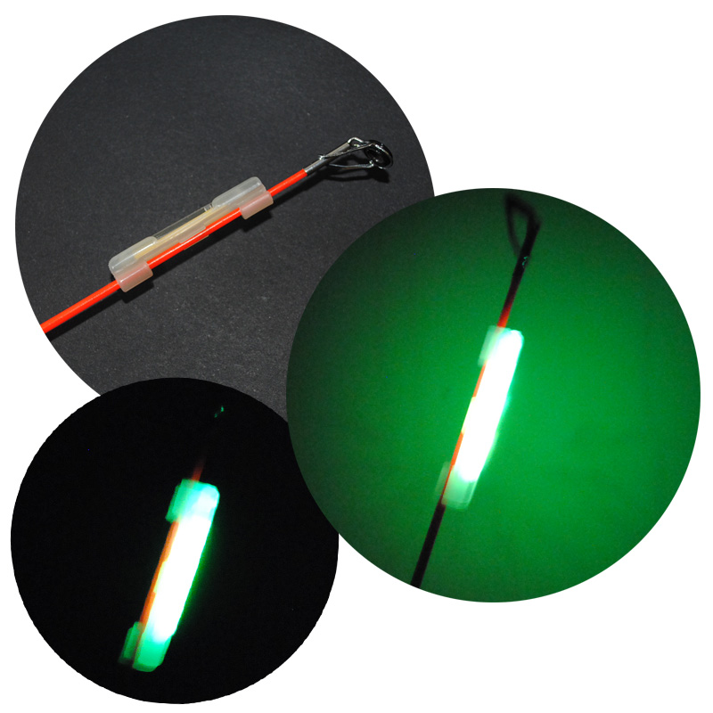 Fishing Rod Repair Kit - 8 peças/lote Suporte Luminoso para Bastão