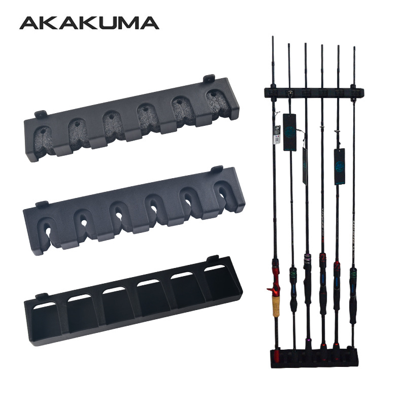 Fishing Rod Rack - Suporte de vara de pesca, montagem