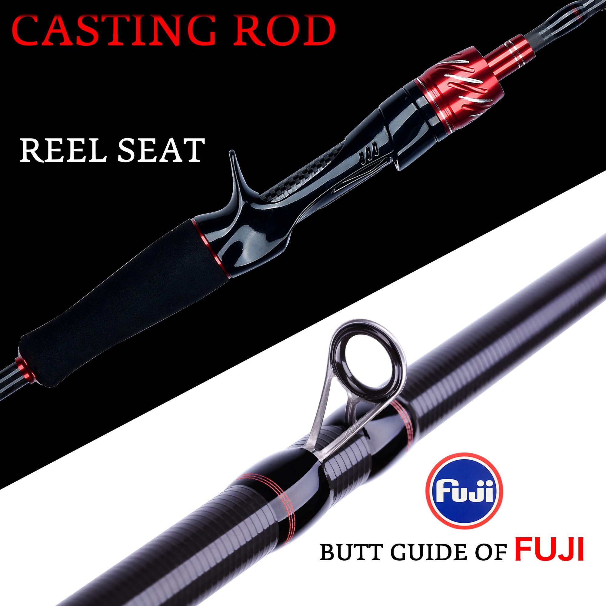 BIUTIFU Viajante Spinning Cast - Fishing Rod Surf avaliação e preço