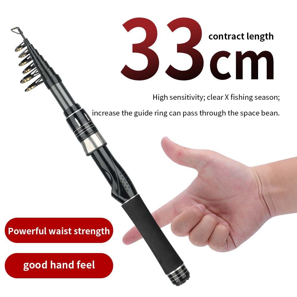 Mini vara de mar portátil 33cm - Fishing Rod Surf avaliação e preço