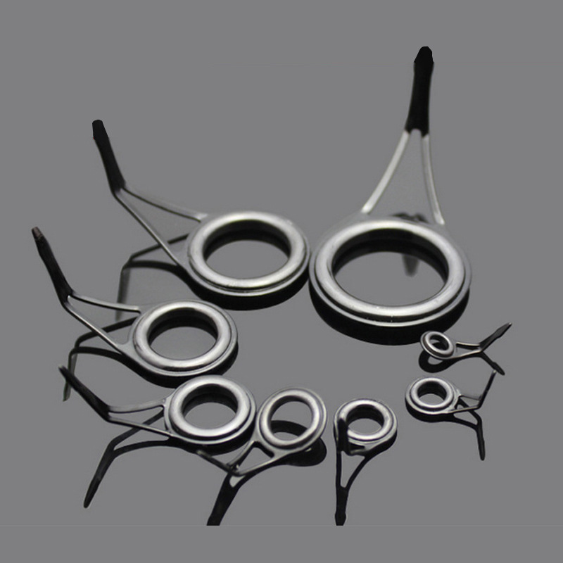 8 peças de anéis guia para var - Fishing Rod Guide Replacement avaliação e preço