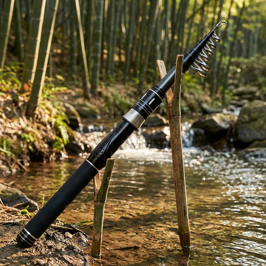 Vara de pesca telescópica ultr - Fishing Rod Travel avaliação e preço