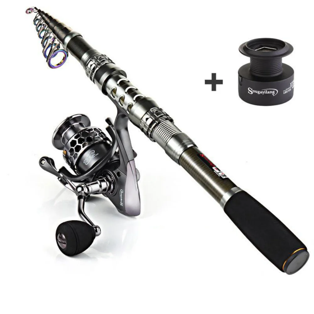 Sougayilang 1.8-3.3m vara de p - Fishing Rod Surf avaliação e preço
