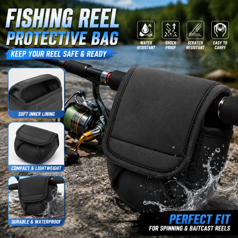 Capa Protetora para Carretilha - Fishing Rod Spinning avaliação e preço