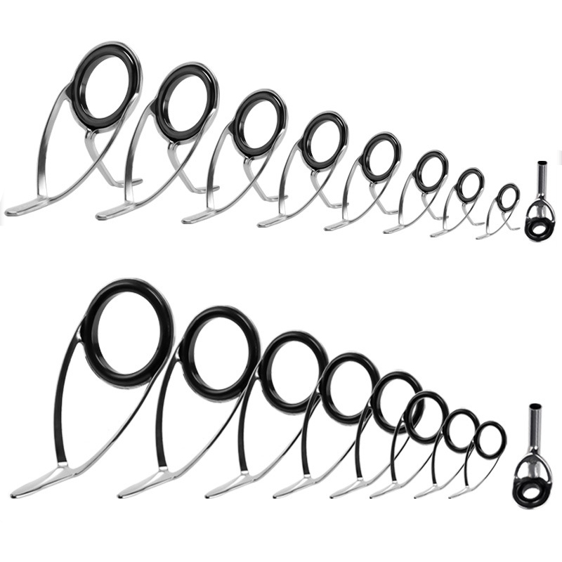 9 pçs guia de vara de pesca an - Fishing Rod Repair Kit avaliação e preço